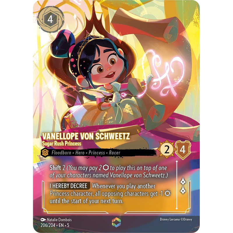 Vanellope von Schweetz – Sugar Rush Princess (Enchanted) (206/204) [Shimmering Skies]