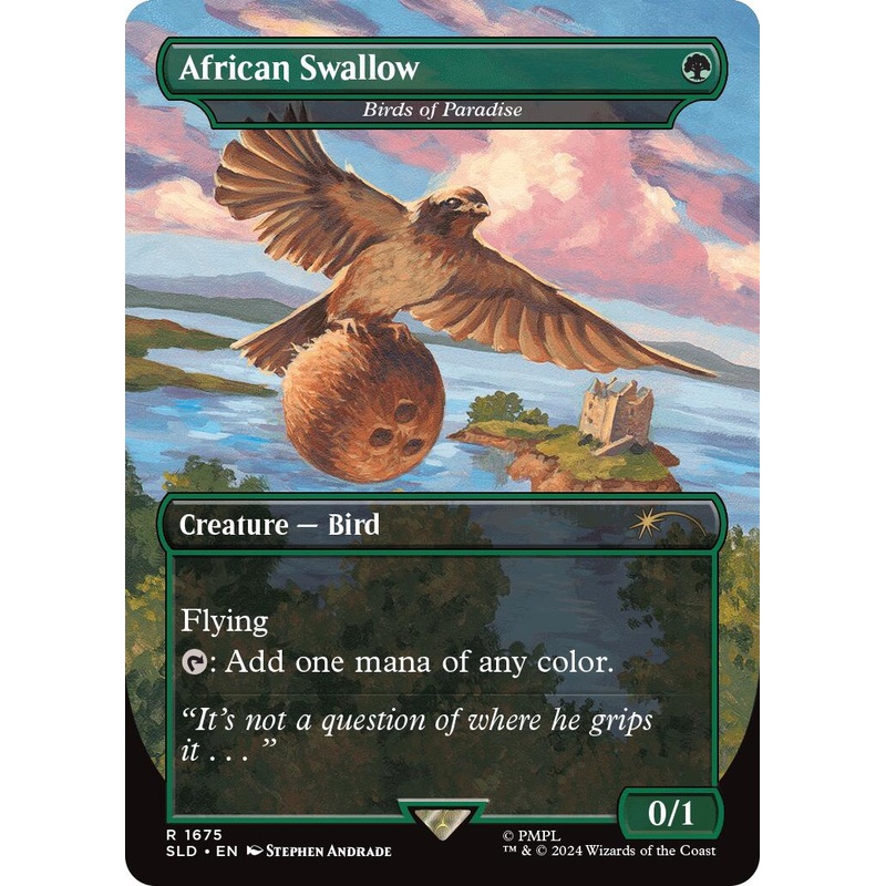 African Swallow – Birds of Paradise [Secret Lair Drop Series]