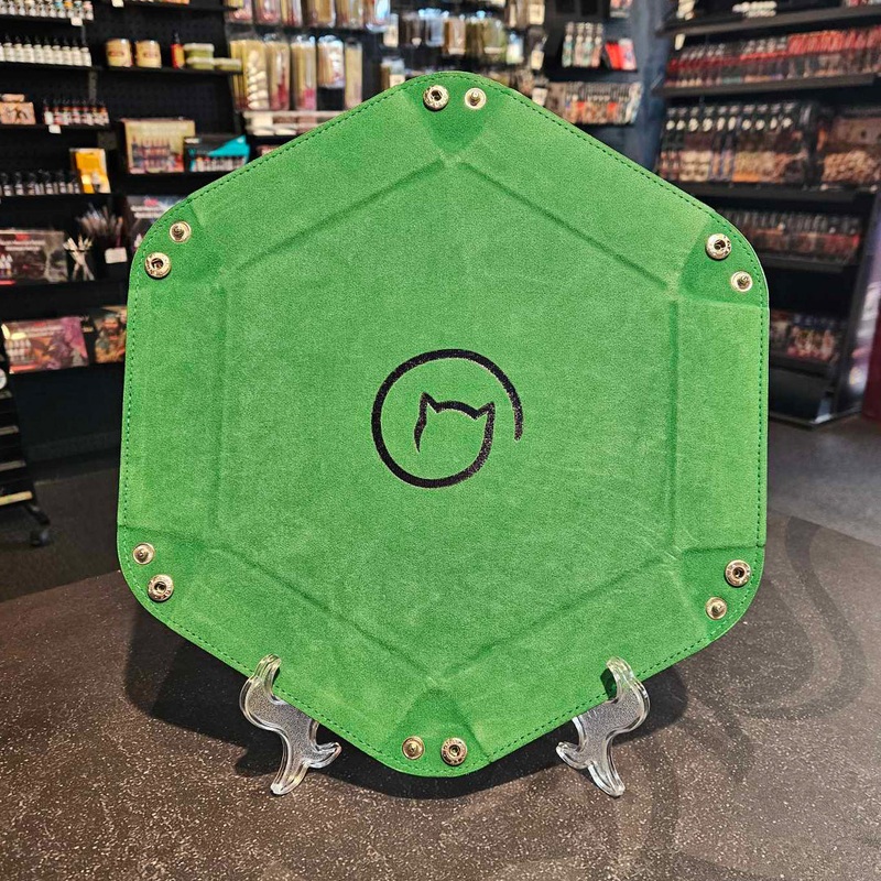 Bea Games Hexagon Dice Tray  – Green