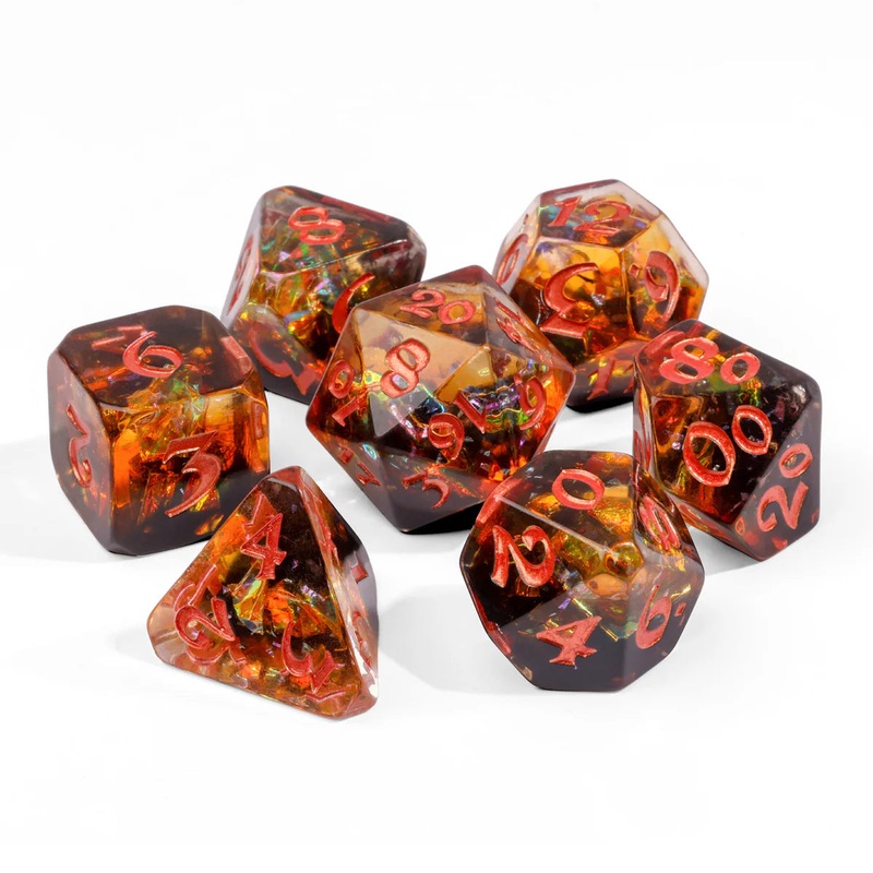 Die Hard Dice 7pc RPG Dice Set – Frenzy