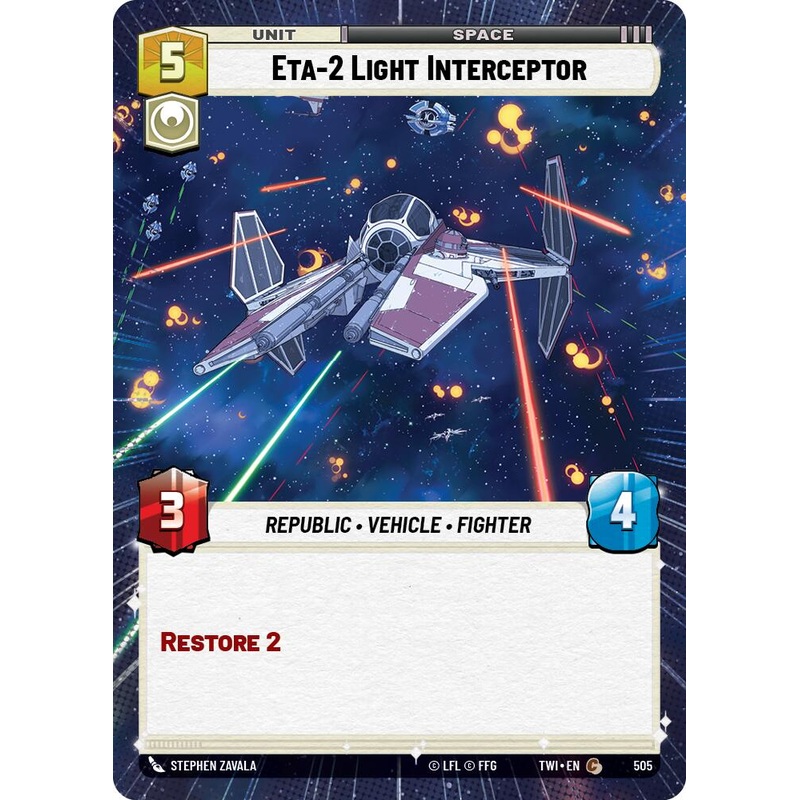 Eta-2 Light Interceptor (Hyperspace) (505) [Twilight of the Republic]