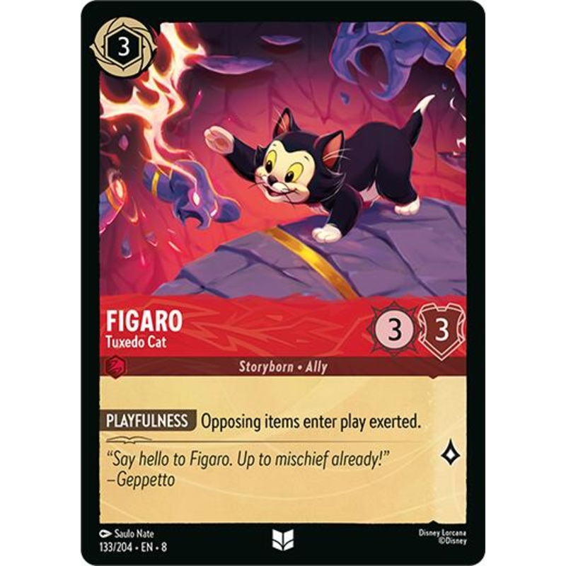 Figaro – Tuxedo Cat (133/204) [Reign of Jafar]