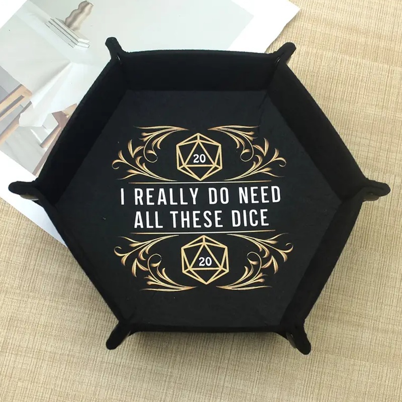 I Really Do Need All These Dice – Folding Dice Tray
