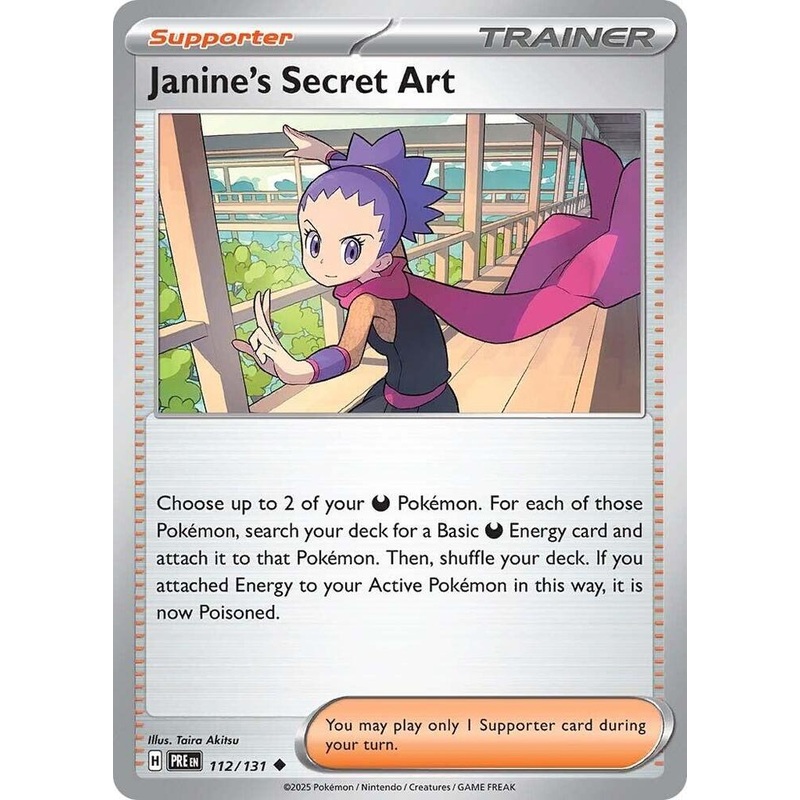 Janine’s Secret Art (112/131) [Scarlet & Violet: Prismatic Evolutions]