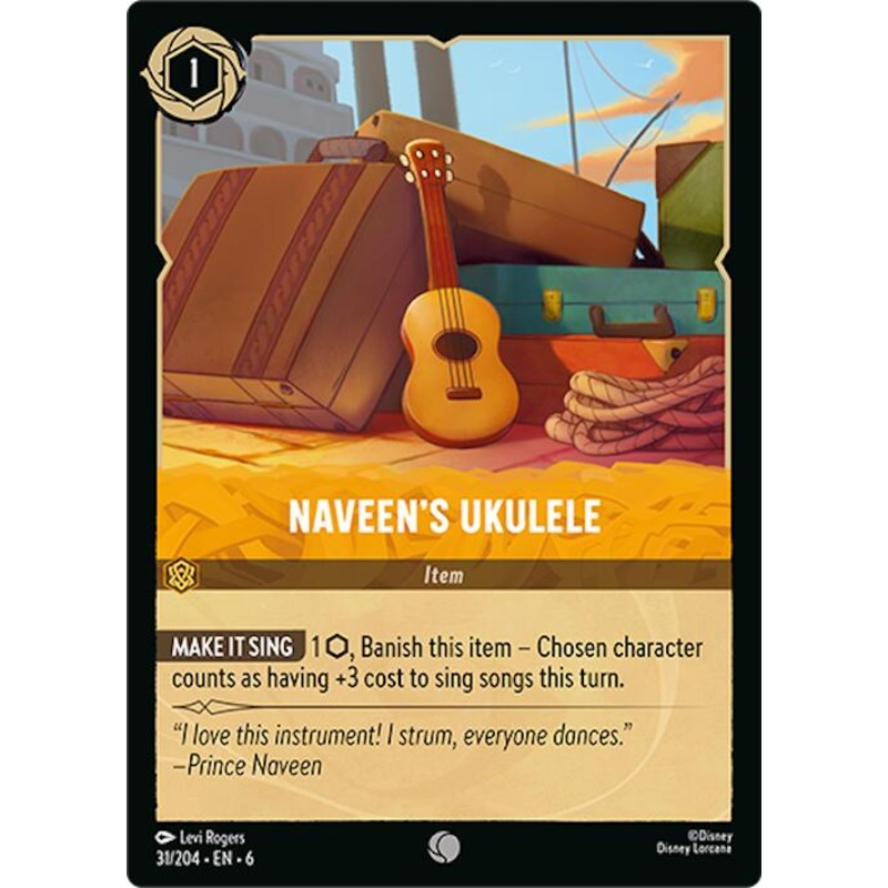 Naveen’s Ukulele (31/204) [Azurite Sea]