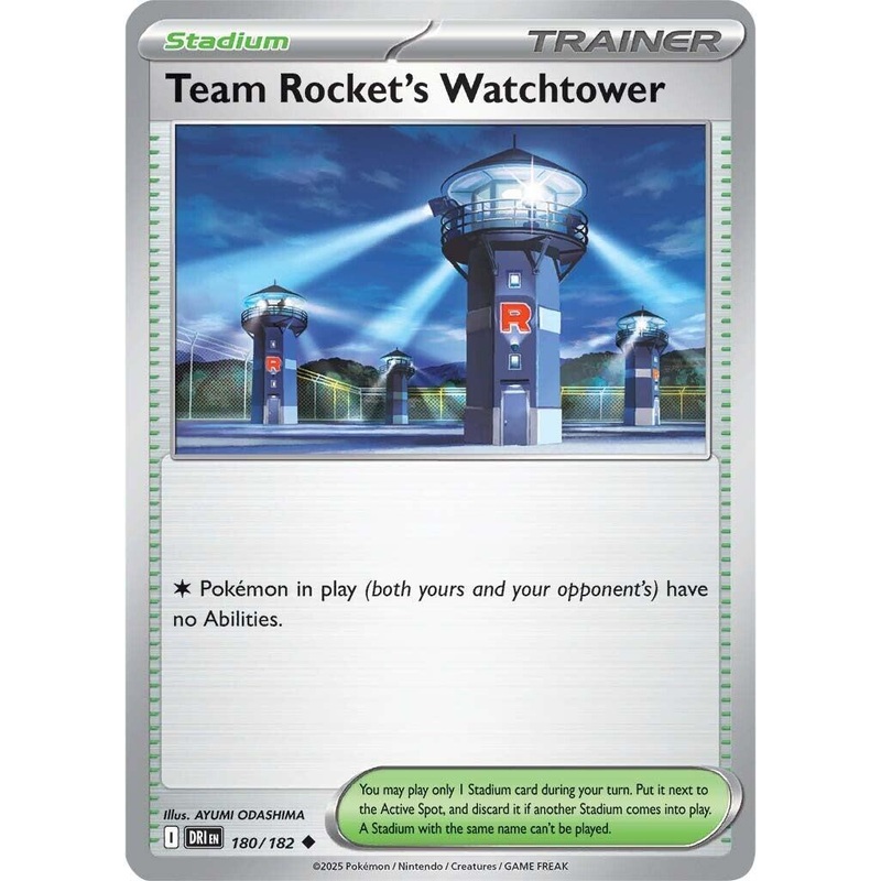 Team Rocket’s Watchtower (180/182) [Scarlet & Violet: Destined Rivals]