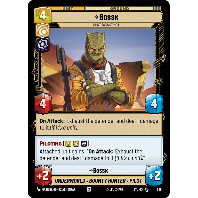 Bossk – Hunt By Instinct (685) (685) [Jump to Lightspeed]