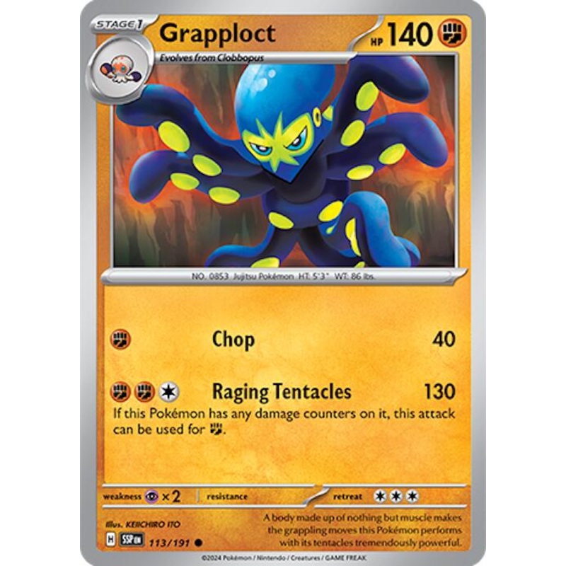 Grapploct (113/191) [Scarlet & Violet: Surging Sparks]