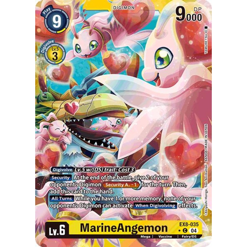 MarineAngemon [EX8-035] (Limited Foil) [Chain of Liberation]