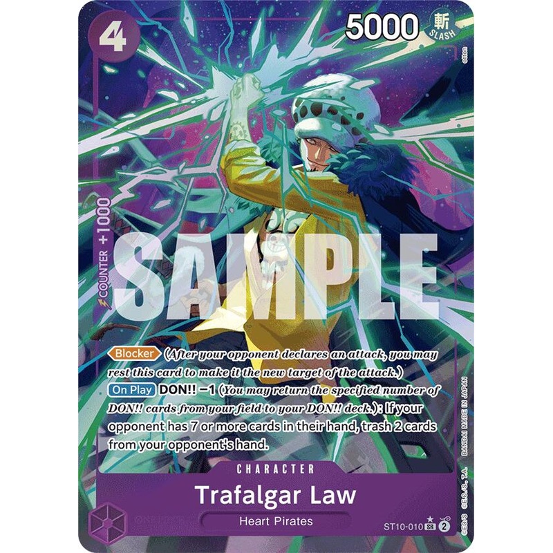 Trafalgar Law (ST10-010) (Alternate Art) [Premium Booster -The Best-]
