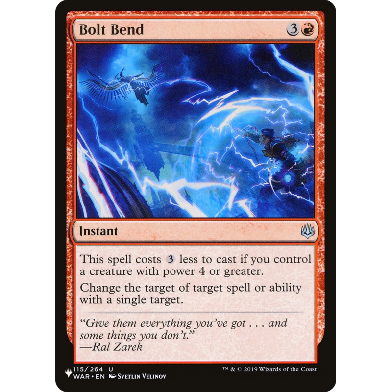 Bolt Bend [The List]