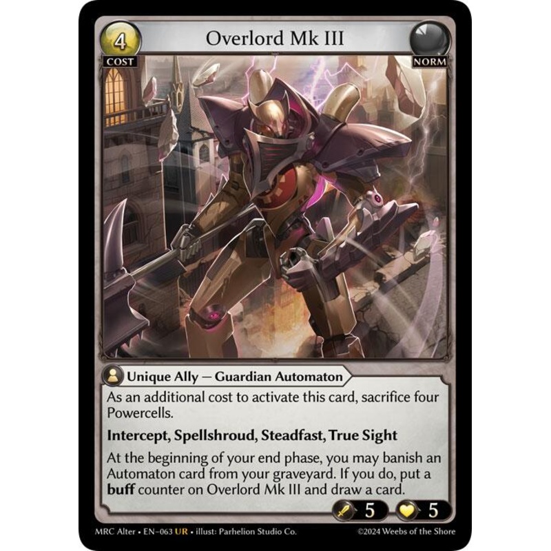 Overlord Mk III (63) [Mercurial Heart Alter Edition]
