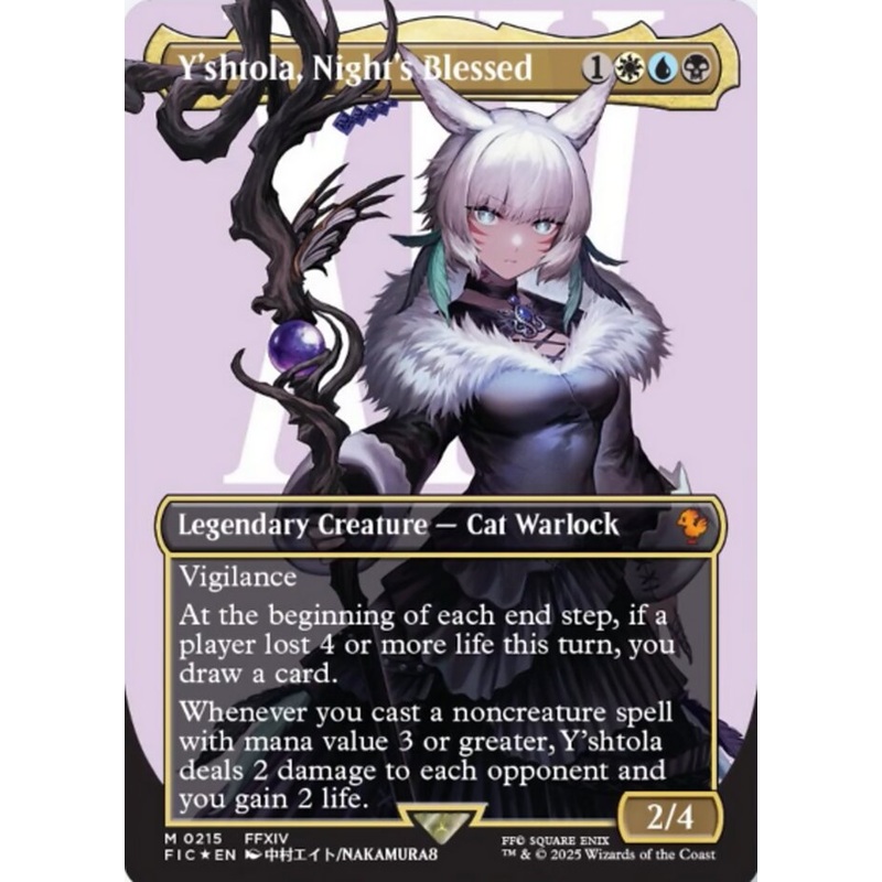 Y’shtola, Night’s Blessed (Borderless) [FINAL FANTASY Commander]