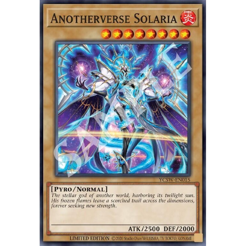 Anotherverse Solaria (SR) [YCSW-EN015] Super Rare