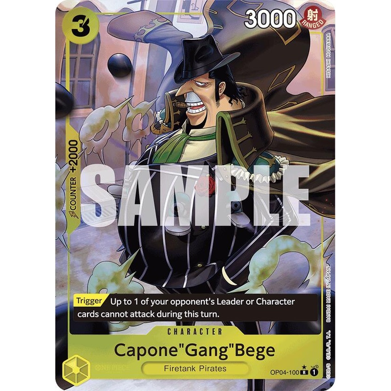 Capone”Gang”Bege (OP04-100) (Full Art) [Premium Booster -The Best-]