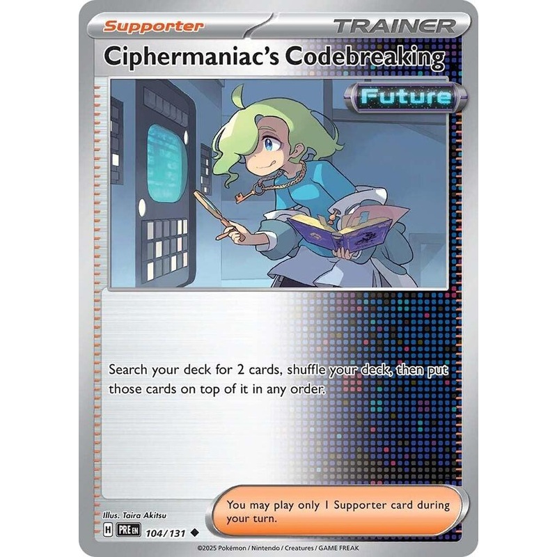 Ciphermaniac’s Codebreaking (104/131) [Scarlet & Violet: Prismatic Evolutions]