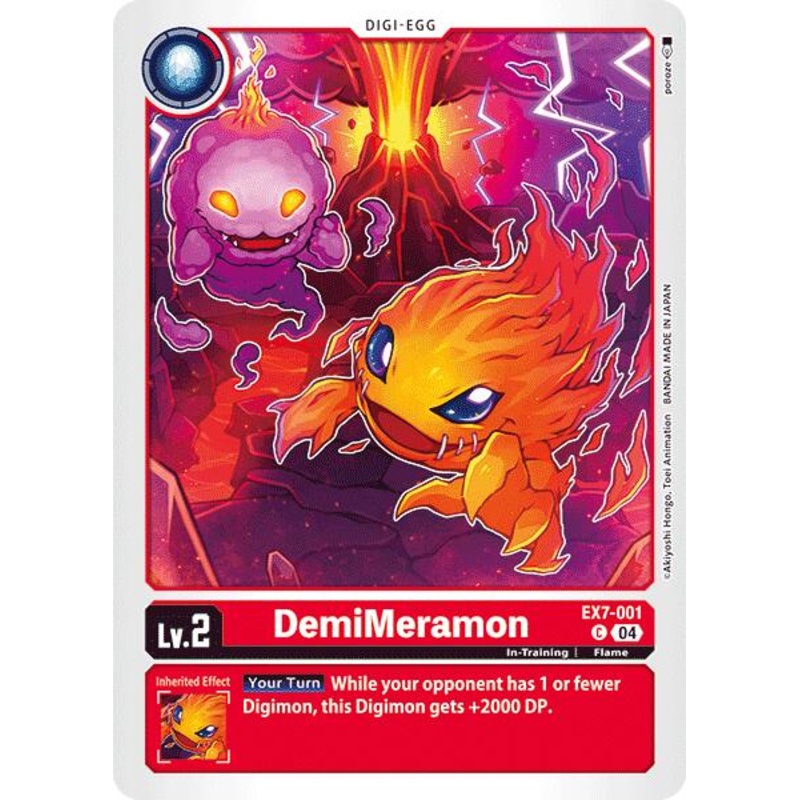 DemiMeramon [EX7-001] [Digimon LIBERATOR]