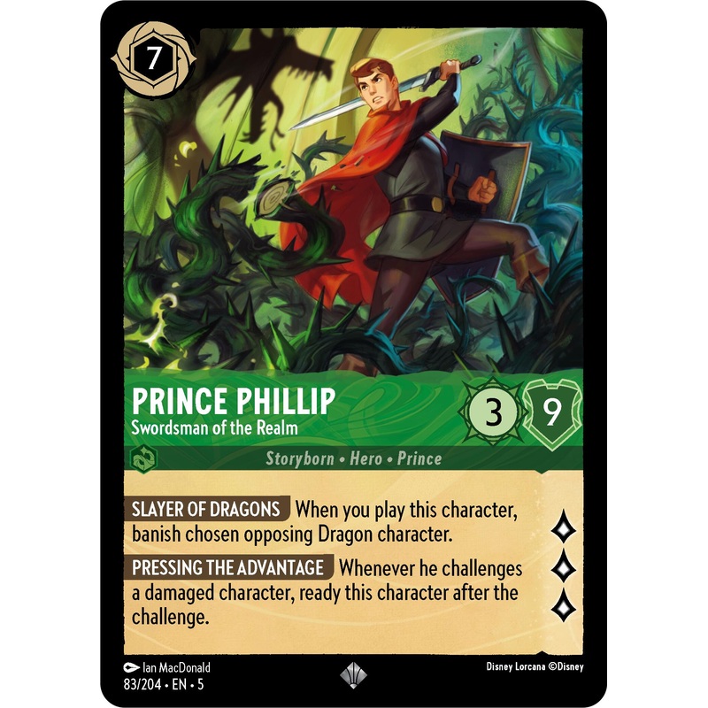 Prince Phillip – Swordsman of the Realm (83/204) [Shimmering Skies]