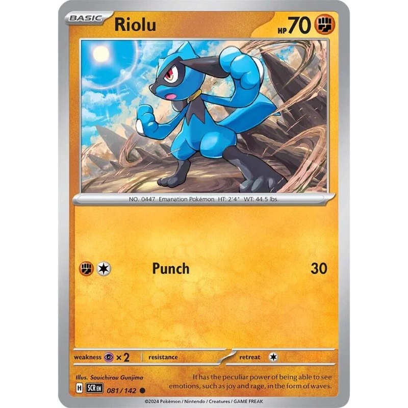 Riolu (081/142) [Scarlet & Violet: Stellar Crown]