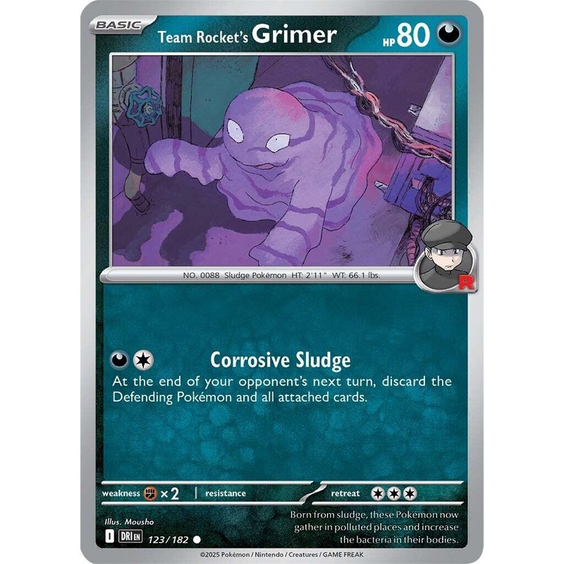 Team Rocket’s Grimer (123/182) [Scarlet & Violet: Destined Rivals]