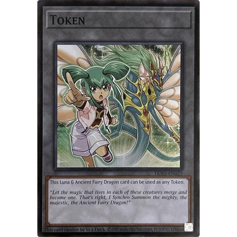 Token (Luna & Ancient Fairy Dragon) [TKN5-EN023] Super Rare