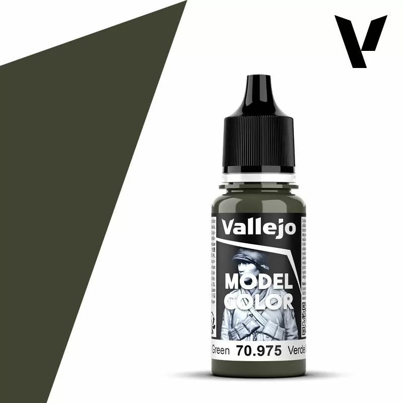 Vallejo Model Colour – Military Green (Single Bottle 18ml)