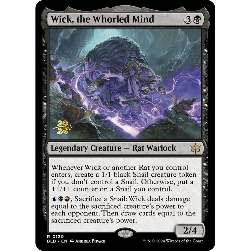 Wick, the Whorled Mind [Bloomburrow Prerelease Promos]