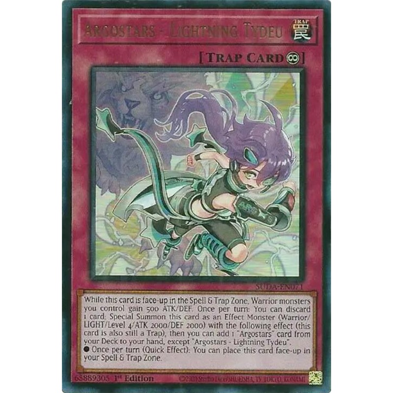 Argostars – Lightning Tydeu [SUDA-EN071] Ultra Rare