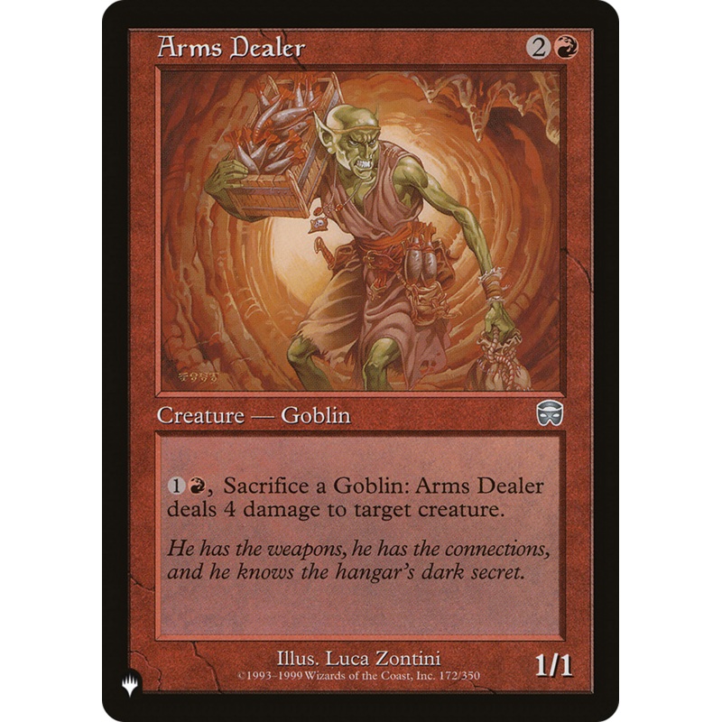 Arms Dealer [The List]