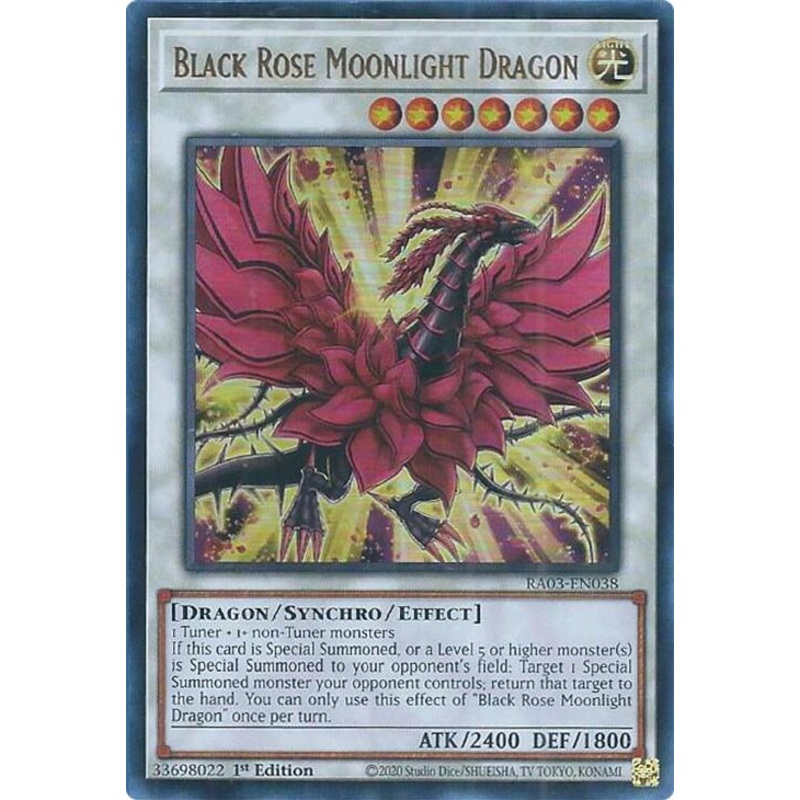 Black Rose Moonlight Dragon (UR) [RA03-EN038] Ultra Rare
