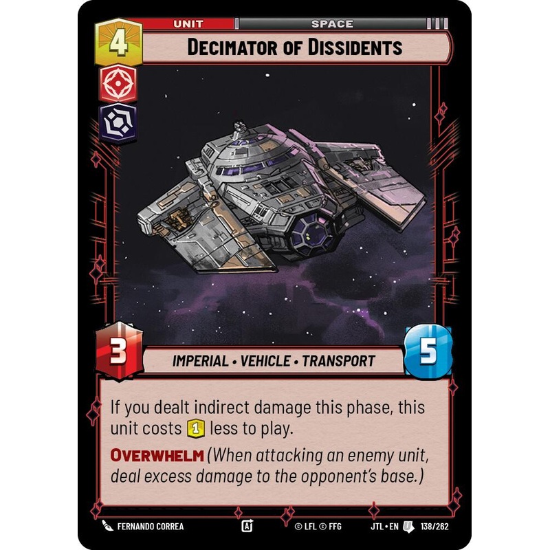 Decimator of Dissidents (138/262) (138/262) [Jump to Lightspeed]