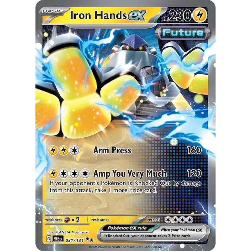 Iron Hands ex (031/131) [Scarlet & Violet: Prismatic Evolutions]