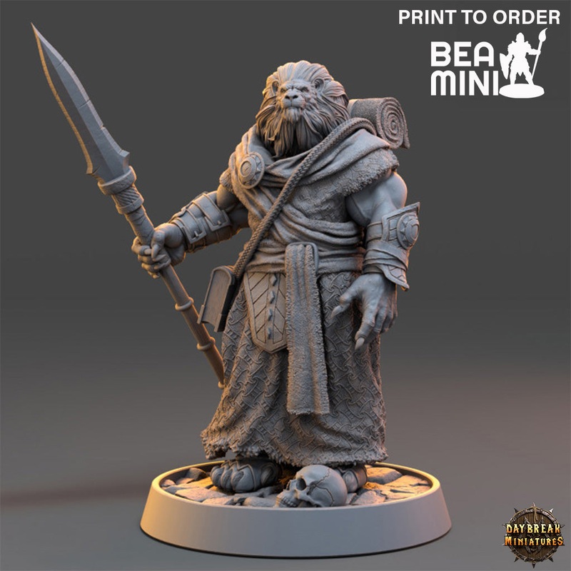 King Wayfarer – Kings of Karmaaz | BeaMini Print to Order Miniatures
