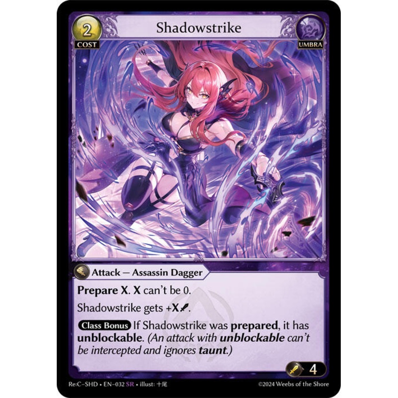Shadowstrike (032) [Tristan Re:Collection, Shadowdancer Lite]