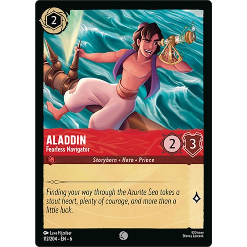 Aladdin – Fearless Navigator (112/204) [Azurite Sea]