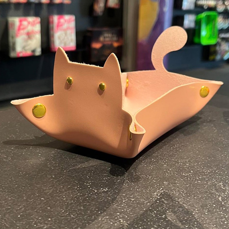 Cat Dice Tray – Pink