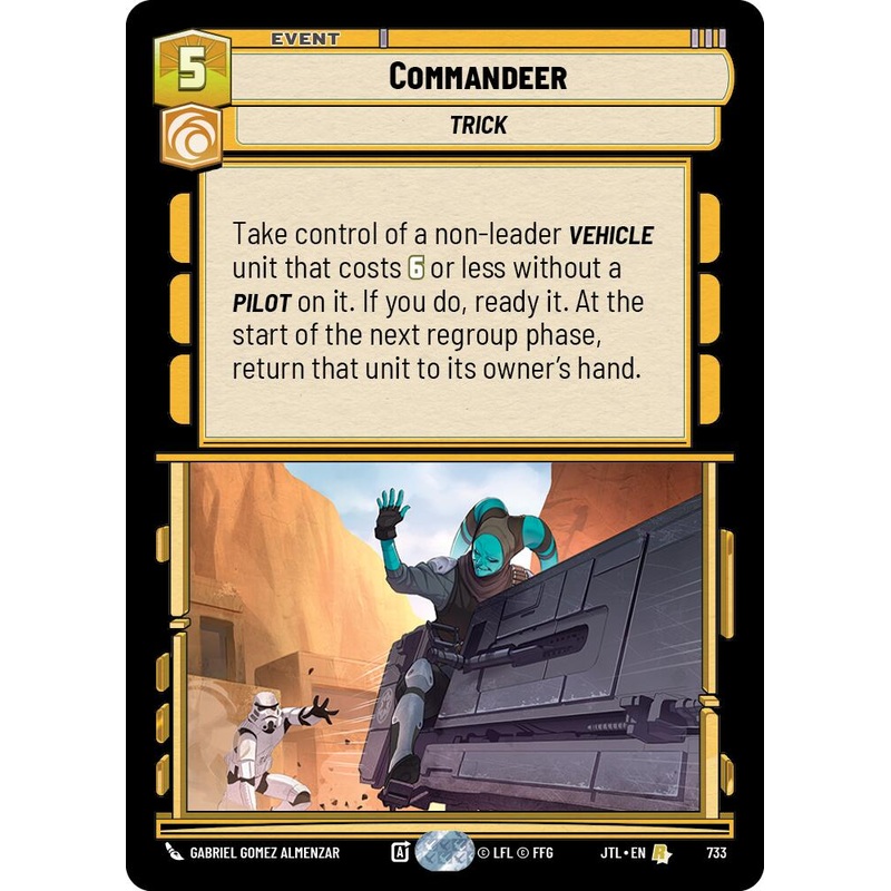Commandeer (733) (733) [Jump to Lightspeed]