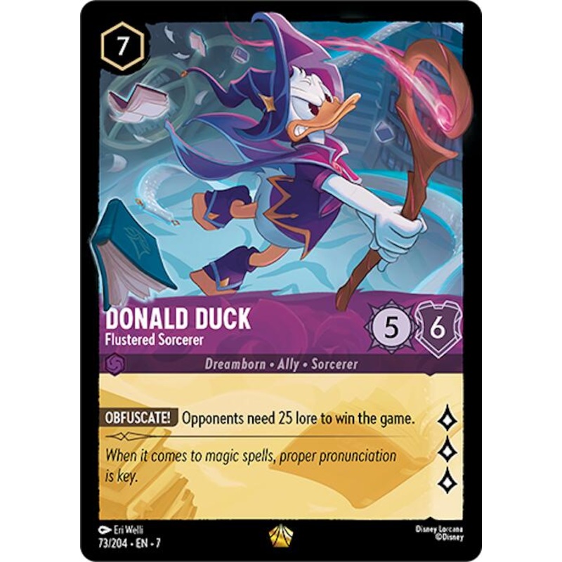 Donald Duck – Flustered Sorcerer (73/204) [Archazia’s Island]