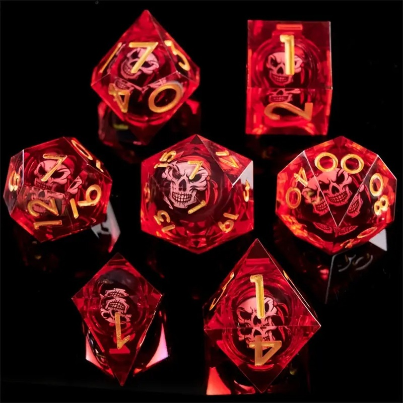 Pirates Bounty – Handcrafted Sharp Edge Dice Set