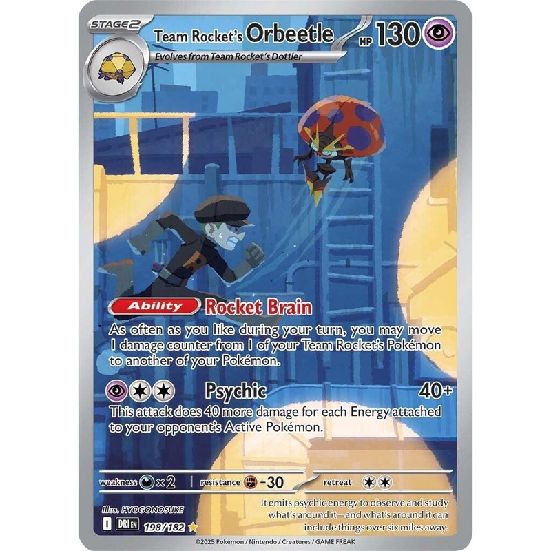 Team Rocket’s Orbeetle (198/182) [Scarlet & Violet: Destined Rivals]