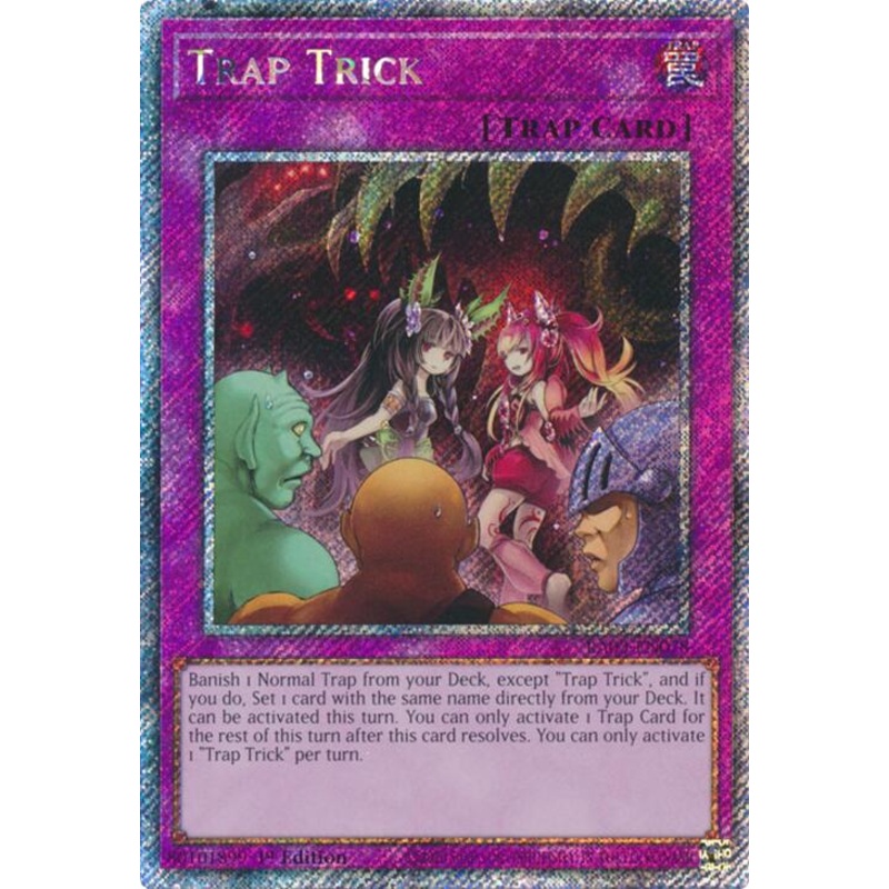 Trap Trick (Platinum Secret Rare) [RA03-EN078] Platinum Secret Rare