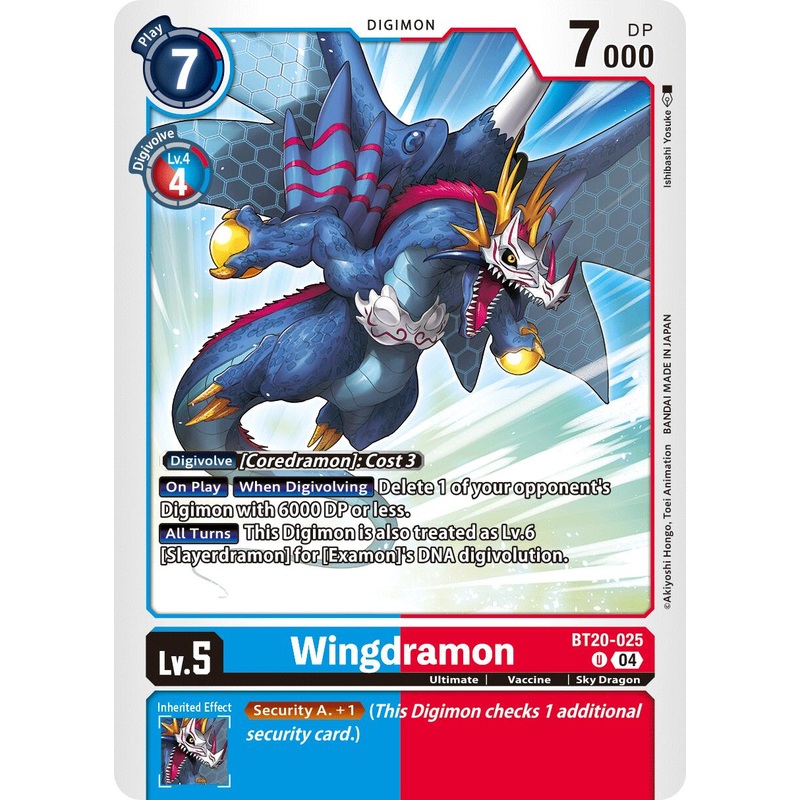 Wingdramon [BT20-025] [Release Special Booster Ver.2.5]