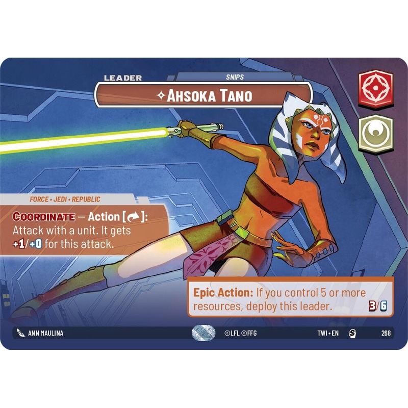 Ahsoka Tano – Snips (Showcase) (268) [Twilight of the Republic]