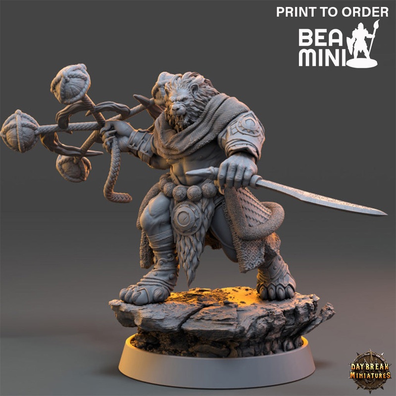 King Frency – Kings of Karmaaz | BeaMini Print to Order Miniatures