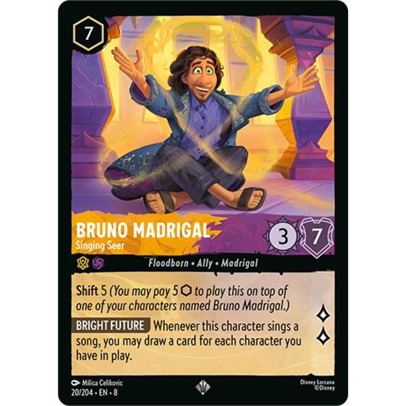 Bruno Madrigal – Singing Seer (20/204) [Reign of Jafar]