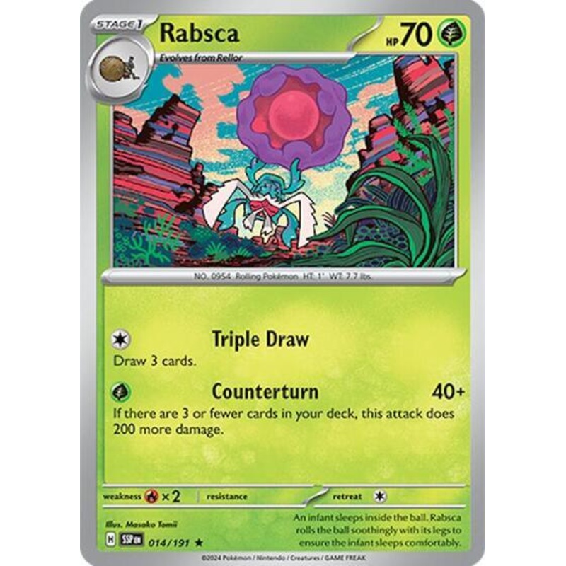 Rabsca (014/191) (Deck Exclusives) [Scarlet & Violet: Surging Sparks]