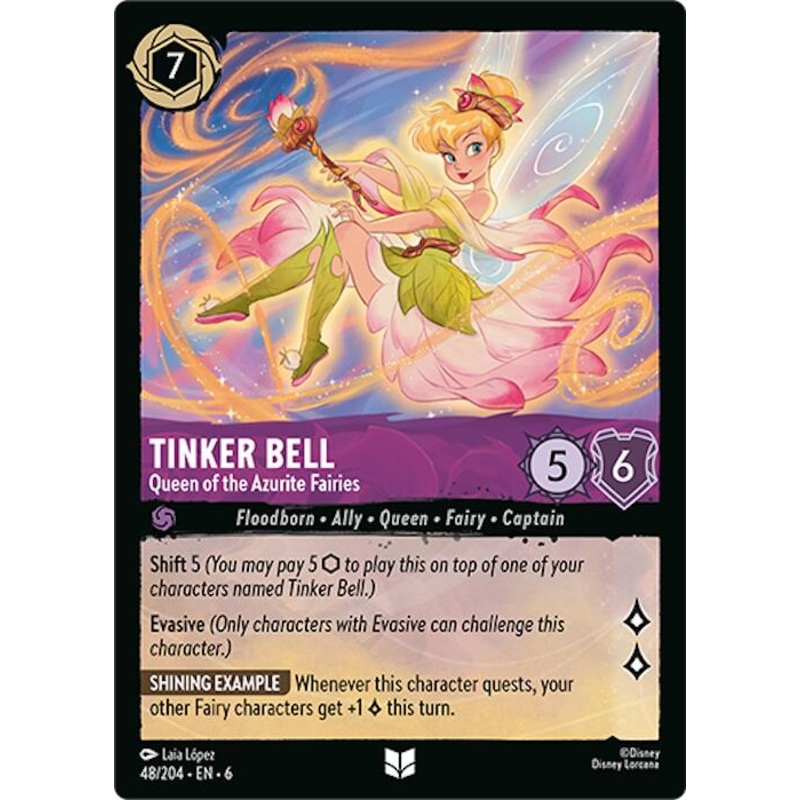Tinker Bell – Queen of the Azurite Fairies (48/204) [Azurite Sea]