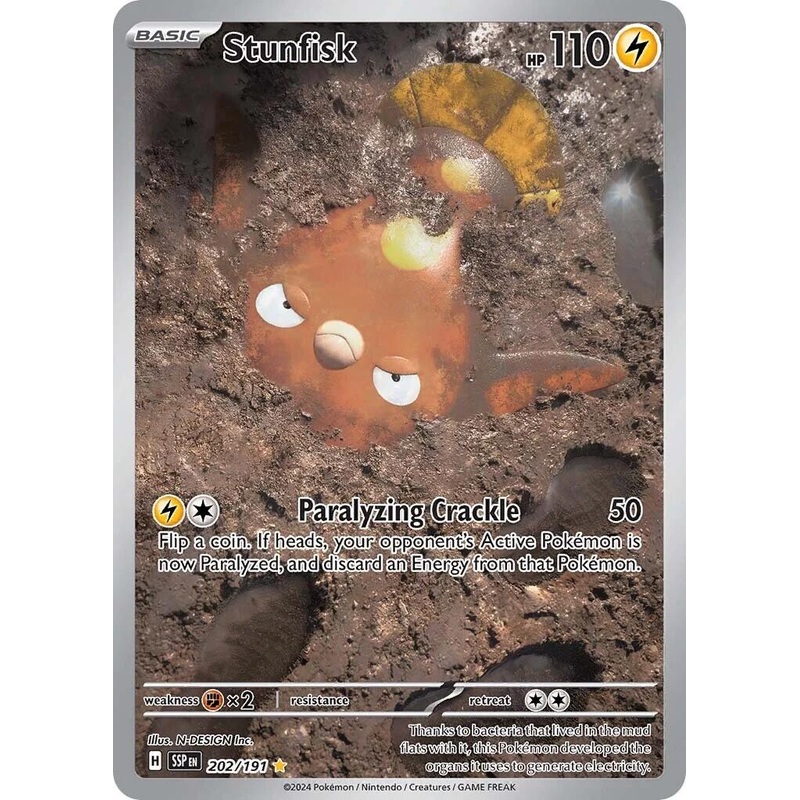 Stunfisk (202/191) [Scarlet & Violet: Surging Sparks]