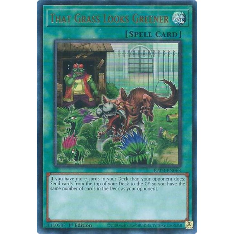 That Grass Looks Greener (UR) [RA03-EN063] Ultra Rare