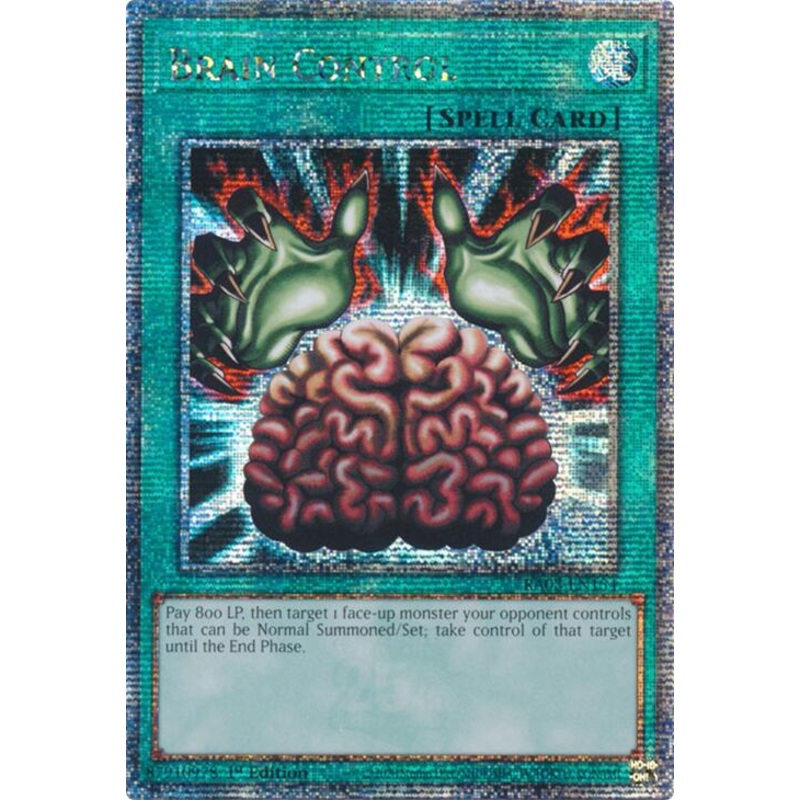 Brain Control (Quarter Century Secret Rare) [RA03-EN154] Quarter Century Secret Rare